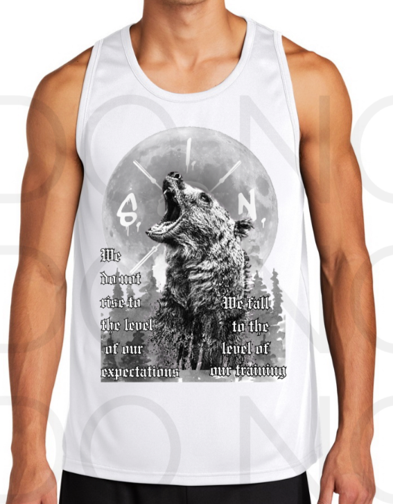 Men's White Tank Top