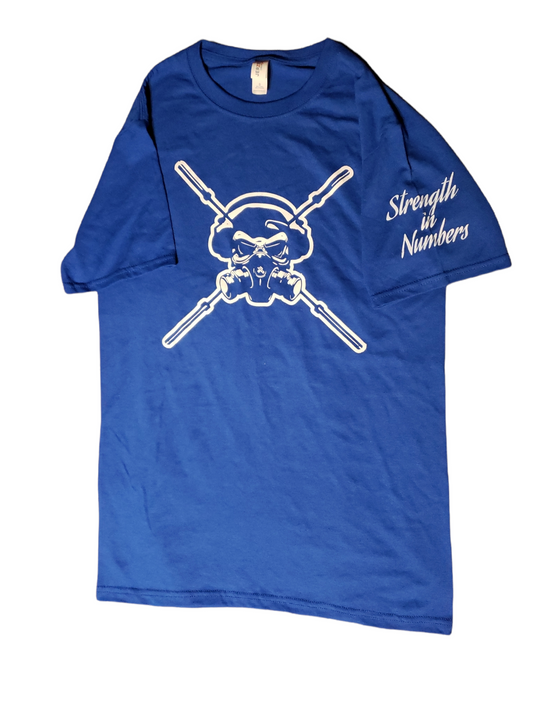 Strength in Numbers Royal Blue Tee